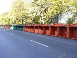 Chioscuri comerciale din lemn - Primaria Breaza
