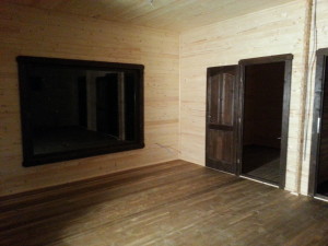 cabana din lemn