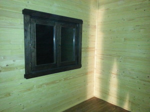 cabana din lemn