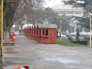 Chioscuri comerciale din lemn in panouri