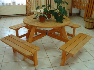 Produse dn lemn pentru gradina
